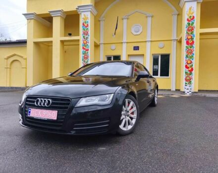 Черный Ауди A7 Sportback, объемом двигателя 3 л и пробегом 106 тыс. км за 8599 $, фото 1 на Automoto.ua