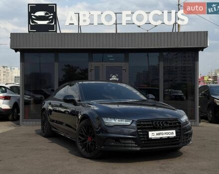Черный Ауди A7 Sportback, объемом двигателя 3 л и пробегом 153 тыс. км за 21990 $, фото 1 на Automoto.ua