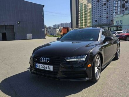 Ауди A7 Sportback 2015 в Киеве на Automoto.ua Черный Ауди A7 Sportback, объемом двигателя 3 л и пробегом 131 тыс. км за 27300 $, фото 1 на Automoto.ua