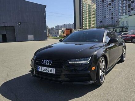 Ауді A7 Sportback 2015 у Києві на Automoto.ua Чорний Ауді A7 Sportback, об'ємом двигуна 3 л та пробігом 131 тис. км за 26900 $, фото 1 на Automoto.ua