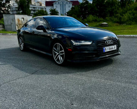 Черный Ауди A7 Sportback, объемом двигателя 3 л и пробегом 132 тыс. км за 26900 $, фото 1 на Automoto.ua