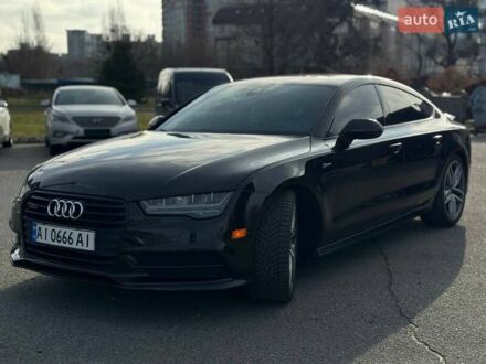 Черный Ауди A7 Sportback, объемом двигателя 3 л и пробегом 136 тыс. км за 23800 $, фото 1 на Automoto.ua