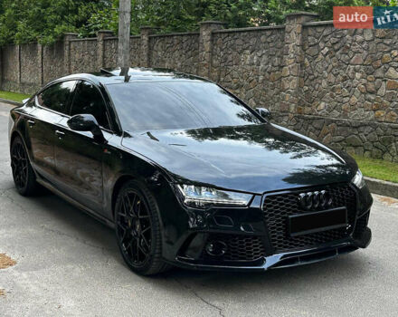 Черный Ауди A7 Sportback, объемом двигателя 3 л и пробегом 213 тыс. км за 19300 $, фото 1 на Automoto.ua