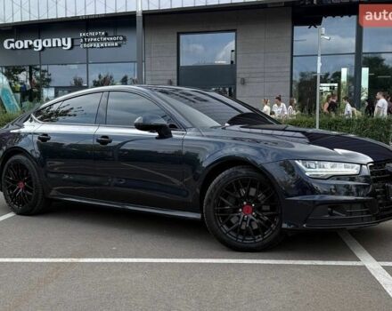 Черный Ауди A7 Sportback, объемом двигателя 3 л и пробегом 153 тыс. км за 21990 $, фото 1 на Automoto.ua