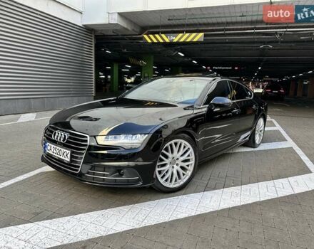 Чорний Ауді A7 Sportback, об'ємом двигуна 3 л та пробігом 138 тис. км за 27900 $, фото 1 на Automoto.ua