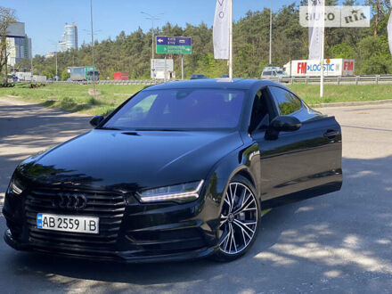 Чорний Ауді A7 Sportback, об'ємом двигуна 3 л та пробігом 111 тис. км за 26500 $, фото 1 на Automoto.ua