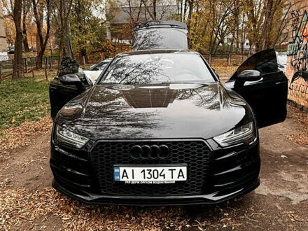 Чорний Ауді A7 Sportback, об'ємом двигуна 3 л та пробігом 214 тис. км за 26000 $, фото 1 на Automoto.ua