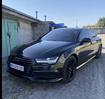 Черный Ауди A7 Sportback, объемом двигателя 3 л и пробегом 173 тыс. км за 30000 $, фото 1 на Automoto.ua