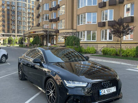 Ауді A7 Sportback 2015 у Києві на Automoto.ua Чорний Ауді A7 Sportback, об'ємом двигуна 3 л та пробігом 86 тис. км за 29500 $, фото 1 на Automoto.ua