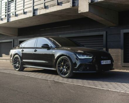 Чорний Ауді A7 Sportback, об'ємом двигуна 3 л та пробігом 215 тис. км за 21500 $, фото 1 на Automoto.ua