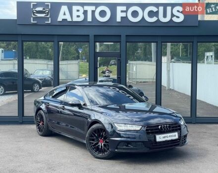 Черный Ауди A7 Sportback, объемом двигателя 3 л и пробегом 153 тыс. км за 24990 $, фото 1 на Automoto.ua