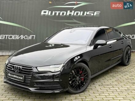 Черный Ауди A7 Sportback, объемом двигателя 2.97 л и пробегом 173 тыс. км за 34500 $, фото 1 на Automoto.ua