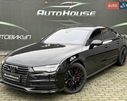 Черный Ауди A7 Sportback, объемом двигателя 2.97 л и пробегом 173 тыс. км за 34500 $, фото 1 на Automoto.ua