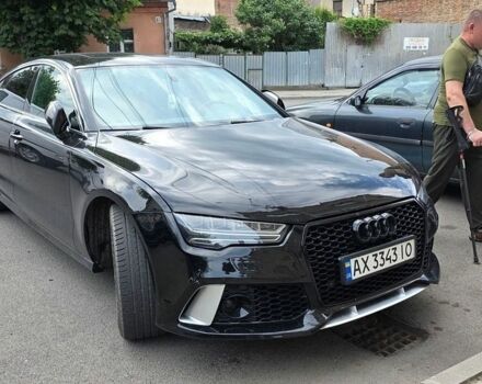 Черный Ауди A7 Sportback, объемом двигателя 3 л и пробегом 185 тыс. км за 19000 $, фото 1 на Automoto.ua