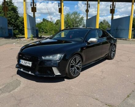 Черный Ауди A7 Sportback, объемом двигателя 3 л и пробегом 166 тыс. км за 21500 $, фото 1 на Automoto.ua