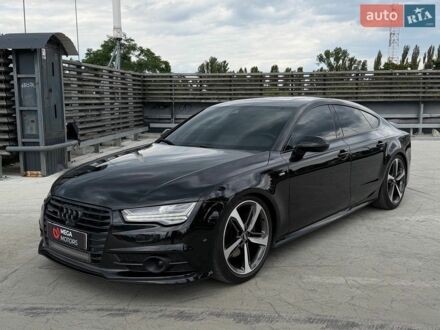 Чорний Ауді A7 Sportback, об'ємом двигуна 3 л та пробігом 215 тис. км за 25990 $, фото 1 на Automoto.ua