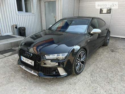Ауді А7 2016 у Києві на Automoto.ua Чорний Ауді А7, об'ємом двигуна 3 л та пробігом 110 тис. км за 27200 $, фото 1 на Automoto.ua