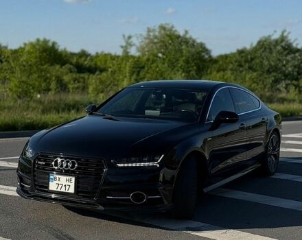 Черный Ауди A7 Sportback, объемом двигателя 3 л и пробегом 116 тыс. км за 28999 $, фото 1 на Automoto.ua