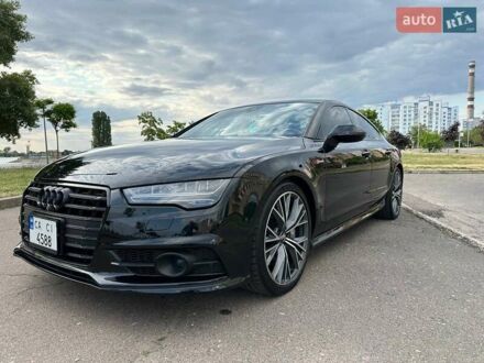 Черный Ауди A7 Sportback, объемом двигателя 3 л и пробегом 48 тыс. км за 26900 $, фото 1 на Automoto.ua