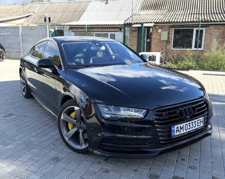 Чорний Ауді A7 Sportback, об'ємом двигуна 2.97 л та пробігом 170 тис. км за 29900 $, фото 1 на Automoto.ua