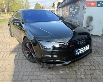 Черный Ауди A7 Sportback, объемом двигателя 3 л и пробегом 113 тыс. км за 24999 $, фото 1 на Automoto.ua