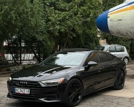 Черный Ауди A7 Sportback, объемом двигателя 3 л и пробегом 129 тыс. км за 40000 $, фото 1 на Automoto.ua