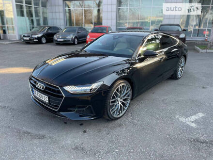Ауди А7 2018 в Киеве на Automoto.ua Черный Ауди А7, объемом двигателя 3 л и пробегом 14 тыс. км за 72500 $, фото 1 на Automoto.ua