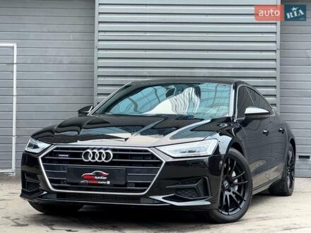 Ауді A7 Sportback 2019 у Києві на Automoto.ua Чорний Ауді A7 Sportback, об'ємом двигуна 3 л та пробігом 128 тис. км за 37900 $, фото 1 на Automoto.ua