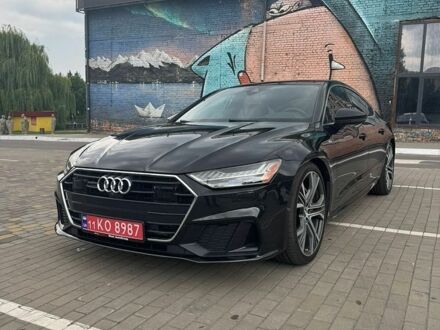 Черный Ауди A7 Sportback, объемом двигателя 3 л и пробегом 122 тыс. км за 45500 $, фото 1 на Automoto.ua