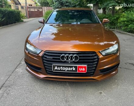 Коричневый Ауди A7 Sportback, объемом двигателя 3 л и пробегом 113 тыс. км за 33690 $, фото 2 на Automoto.ua