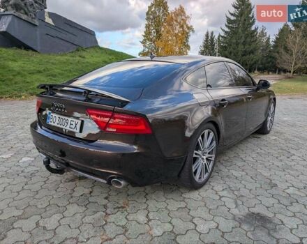 Ауди A7 Sportback 2011 в Дубно на Automoto.ua Коричневый Ауди A7 Sportback, объемом двигателя 2.97 л и пробегом 325 тыс. км за 14999 $, фото 9 на Automoto.ua