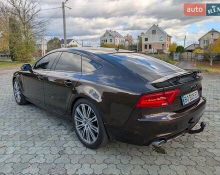 Ауди A7 Sportback 2011 в Дубно на Automoto.ua Коричневый Ауди A7 Sportback, объемом двигателя 2.97 л и пробегом 325 тыс. км за 14999 $, фото 4 на Automoto.ua