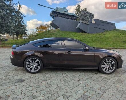 Ауди A7 Sportback 2011 в Дубно на Automoto.ua Коричневый Ауди A7 Sportback, объемом двигателя 2.97 л и пробегом 325 тыс. км за 14999 $, фото 6 на Automoto.ua