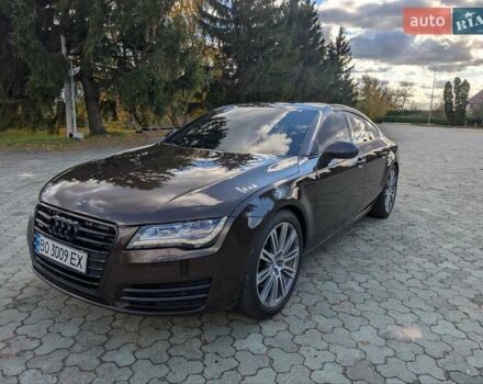 Ауди A7 Sportback 2011 в Дубно на Automoto.ua Коричневый Ауди A7 Sportback, объемом двигателя 2.97 л и пробегом 325 тыс. км за 14999 $, фото 5 на Automoto.ua