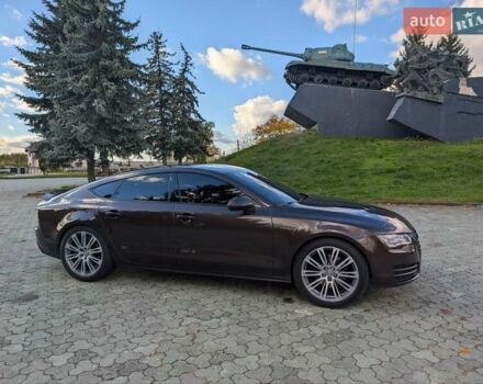 Ауди A7 Sportback 2011 в Дубно на Automoto.ua Коричневый Ауди A7 Sportback, объемом двигателя 2.97 л и пробегом 325 тыс. км за 14999 $, фото 7 на Automoto.ua