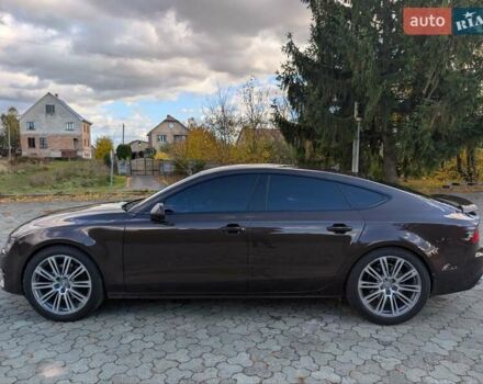 Ауди A7 Sportback 2011 в Дубно на Automoto.ua Коричневый Ауди A7 Sportback, объемом двигателя 2.97 л и пробегом 325 тыс. км за 14999 $, фото 3 на Automoto.ua