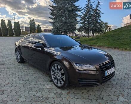 Ауди A7 Sportback 2011 в Дубно на Automoto.ua Коричневый Ауди A7 Sportback, объемом двигателя 2.97 л и пробегом 325 тыс. км за 14999 $, фото 10 на Automoto.ua