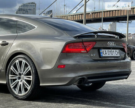 Коричневий Ауді A7 Sportback, об'ємом двигуна 3 л та пробігом 101 тис. км за 22500 $, фото 8 на Automoto.ua