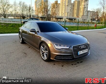 Коричневый Ауди A7 Sportback, объемом двигателя 3 л и пробегом 128 тыс. км за 23500 $, фото 2 на Automoto.ua