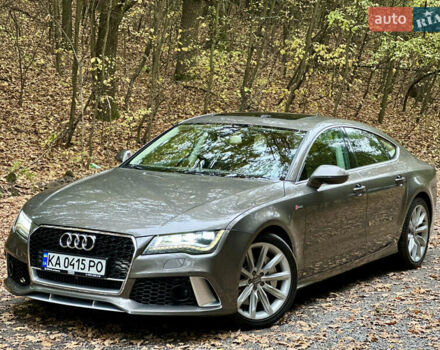 Коричневый Ауди A7 Sportback, объемом двигателя 3 л и пробегом 273 тыс. км за 13200 $, фото 1 на Automoto.ua