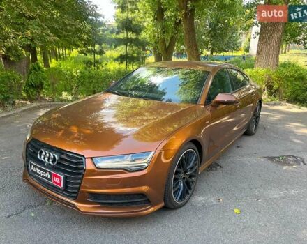 Коричневый Ауди A7 Sportback, объемом двигателя 3 л и пробегом 113 тыс. км за 28740 $, фото 1 на Automoto.ua