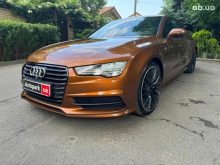 Ауди A7 Sportback 2016 в Киеве на Automoto.ua Коричневый Ауди A7 Sportback, объемом двигателя 3 л и пробегом 113 тыс. км за 33690 $, фото 1 на Automoto.ua