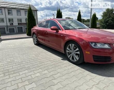 Червоний Ауді A7 Sportback, об'ємом двигуна 3 л та пробігом 170 тис. км за 16999 $, фото 3 на Automoto.ua