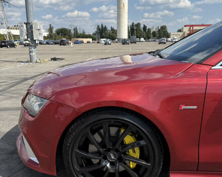 Красный Ауди A7 Sportback, объемом двигателя 3 л и пробегом 210 тыс. км за 21000 $, фото 1 на Automoto.ua