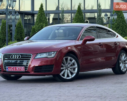 Красный Ауди A7 Sportback, объемом двигателя 3 л и пробегом 255 тыс. км за 12250 $, фото 8 на Automoto.ua