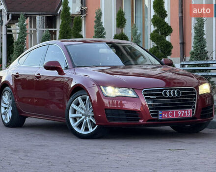 Ауді A7 Sportback 2012 у Стрые на Automoto.ua Червоний Ауді A7 Sportback, об'ємом двигуна 3 л та пробігом 255 тис. км за 13350 $, фото 13 на Automoto.ua