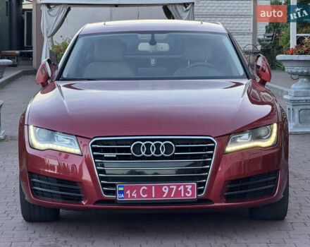 Красный Ауди A7 Sportback, объемом двигателя 3 л и пробегом 255 тыс. км за 12250 $, фото 44 на Automoto.ua