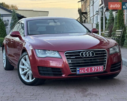 Ауді A7 Sportback 2012 у Стрые на Automoto.ua Червоний Ауді A7 Sportback, об'ємом двигуна 3 л та пробігом 255 тис. км за 13350 $, фото 14 на Automoto.ua