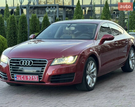 Красный Ауди A7 Sportback, объемом двигателя 3 л и пробегом 255 тыс. км за 12250 $, фото 1 на Automoto.ua
