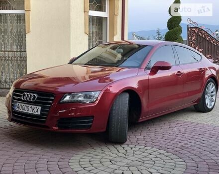 Красный Ауди A7 Sportback, объемом двигателя 2.8 л и пробегом 195 тыс. км за 15500 $, фото 9 на Automoto.ua